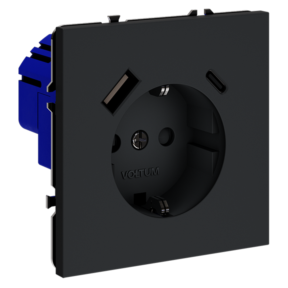 Розетка с USB, A+C Voltum S70 VLS040507 Розетка с USB, A+C Voltum S70 VLS040507