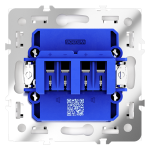 Розетка акустическая Voltum S70 VLS060301