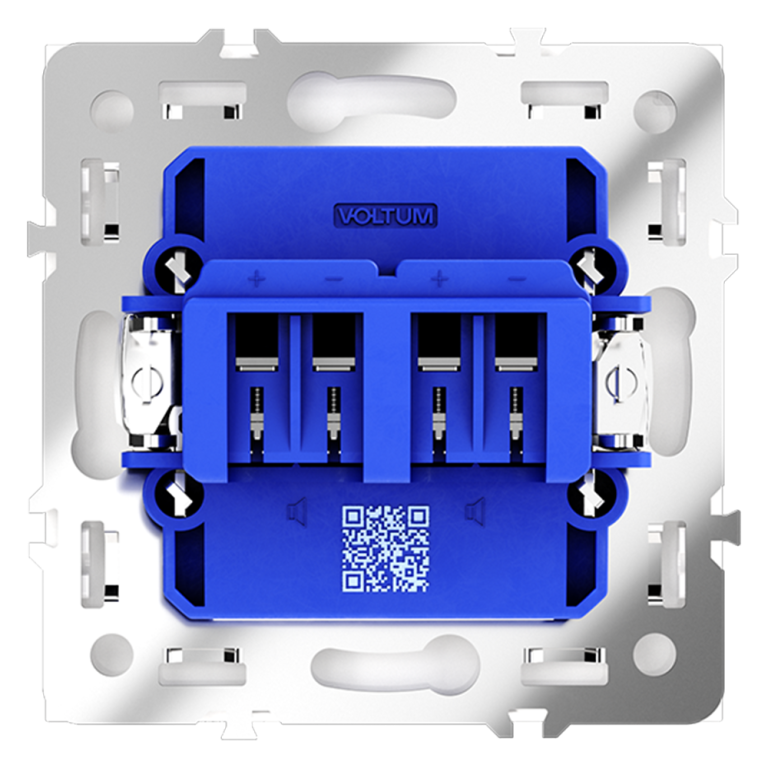 Розетка акустическая Voltum S70 VLS060301