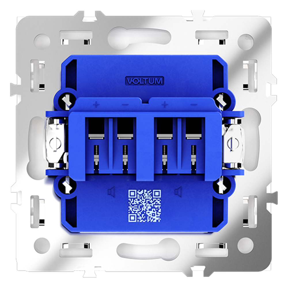 Розетка акустическая Voltum S70 VLS060301 Розетка акустическая Voltum S70 VLS060301