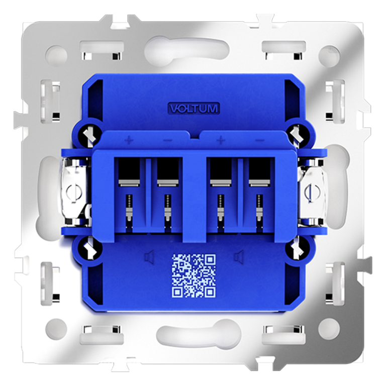 Розетка акустическая Voltum S70 VLS060302