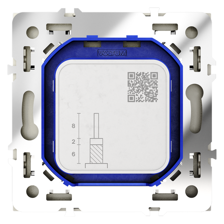 Розетка телевизионная Voltum S70 VLS060404