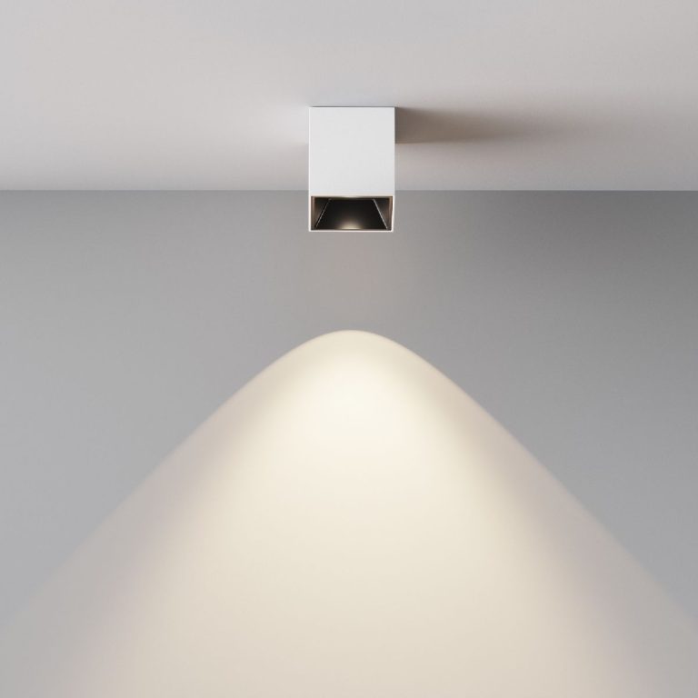 Накладной светильник Maytoni Alfa led C064CL-5W4K-SQ-WB