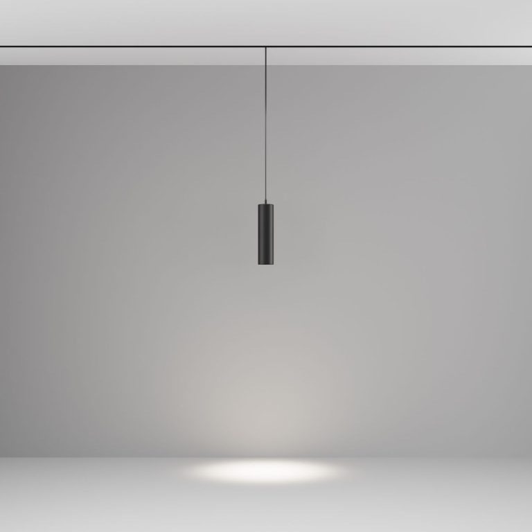 Трековый подвесной светодиодный светильник Maytoni Technica Focus Led TR041-4-12W3K-M-DS-B