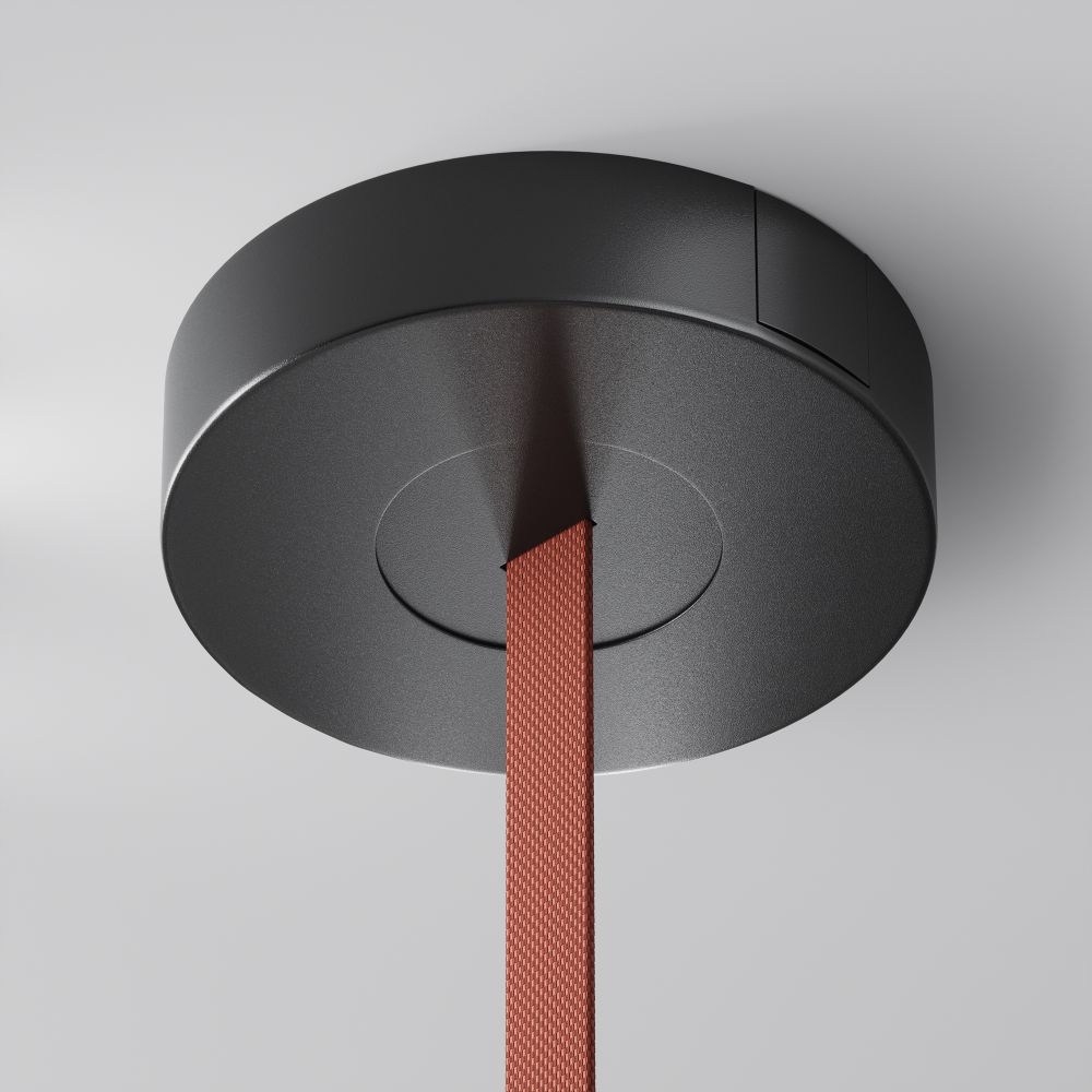 Потолочная чаша накладная с коннектором питания Maytoni Pendant system Parity TRA130SC-1B Потолочная чаша накладная с коннектором питания Maytoni Pendant system Parity TRA130SC-1B