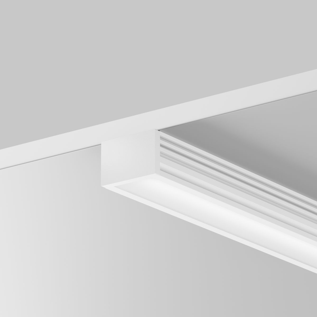 Алюминиевый профиль накладной 16x12 Maytoni Led Strip ALM-005-W-2M 631006 Алюминиевый профиль накладной 16x12 Maytoni Led Strip ALM-005-W-2M 631006
