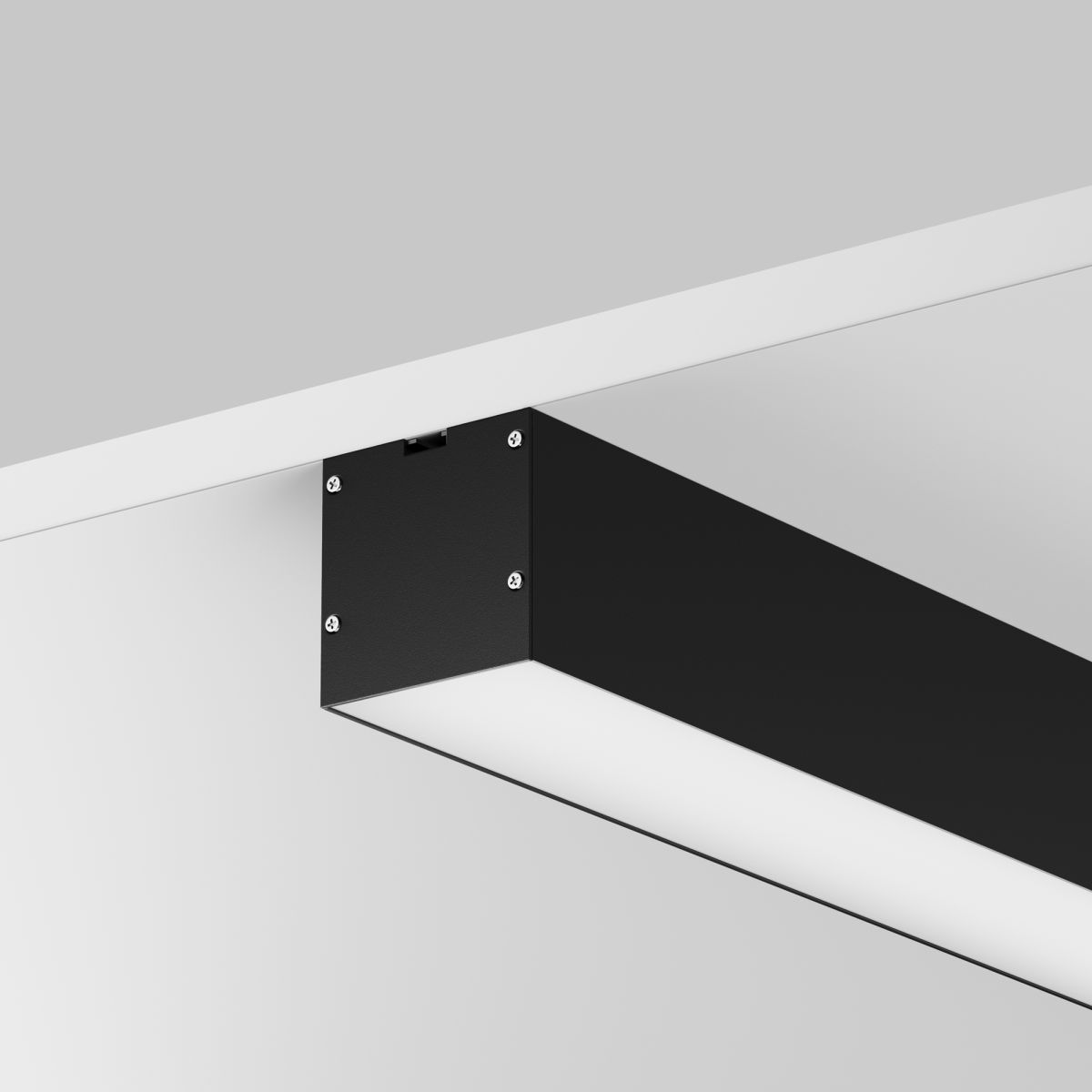 Алюминиевый профиль накладной-подвесной 50x50 Maytoni Led Strip ALM-5050T-B-3M 633009 Алюминиевый профиль накладной-подвесной 50x50 Maytoni Led Strip ALM-5050T-B-3M 633009