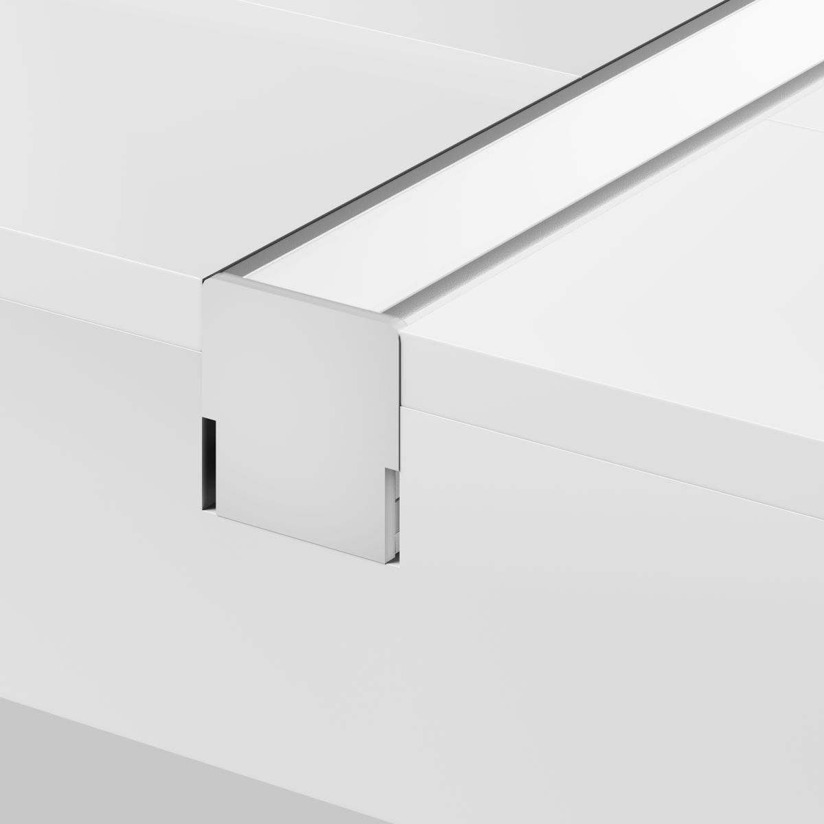 Алюминиевый профиль встраиваемый в пол 26x26 Maytoni Led Strip ALM-2626-S-2M 636016 Алюминиевый профиль встраиваемый в пол 26x26 Maytoni Led Strip ALM-2626-S-2M 636016