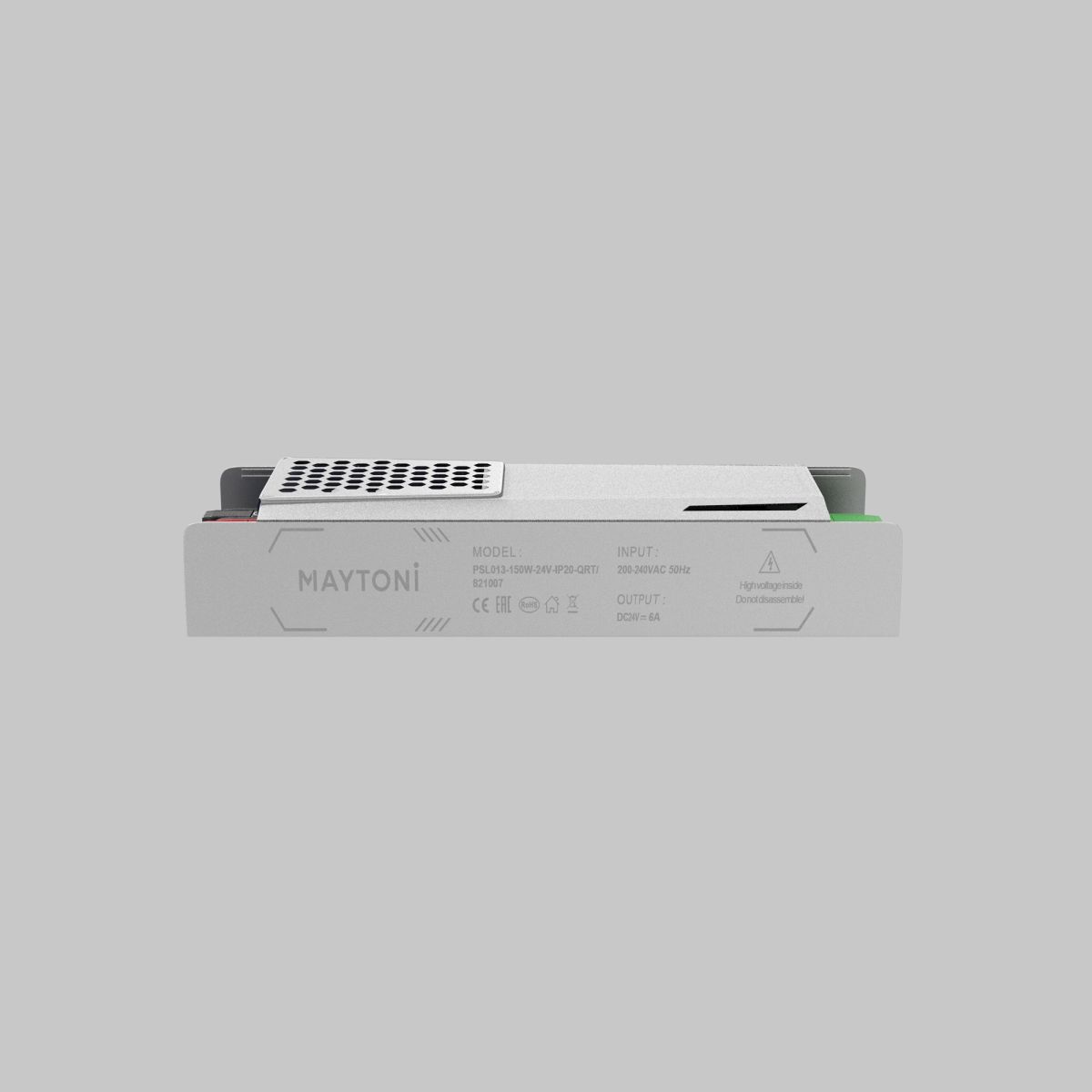 Блок питания Maytoni PSL013 150Вт DC24В IP20 821007 Блок питания Maytoni PSL013 150Вт DC24В IP20 821007