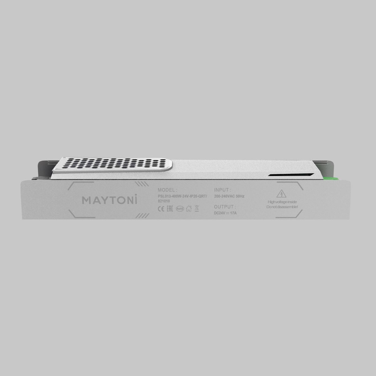 Блок питания Maytoni PSL013 400Вт DC24В IP20 821010 Блок питания Maytoni PSL013 400Вт DC24В IP20 821010