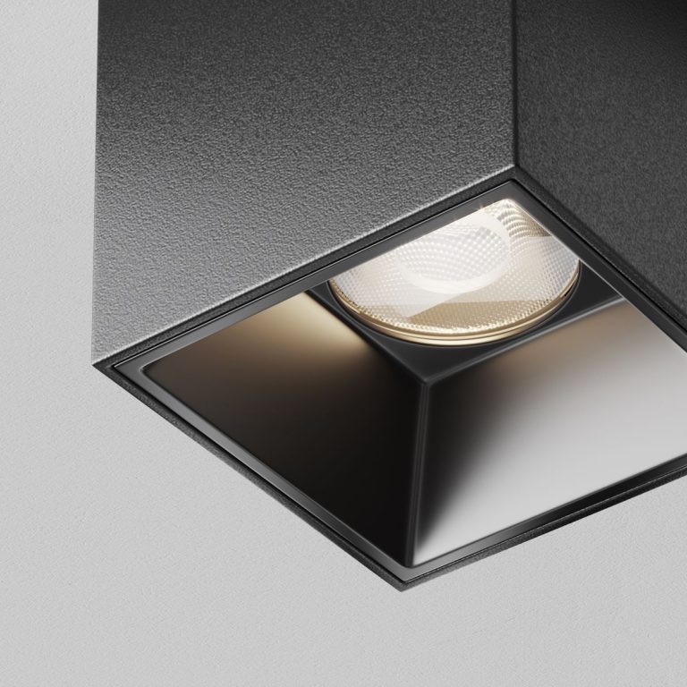 Накладной светильник Maytoni Alfa LED C064CL-5W4K-SQ-B