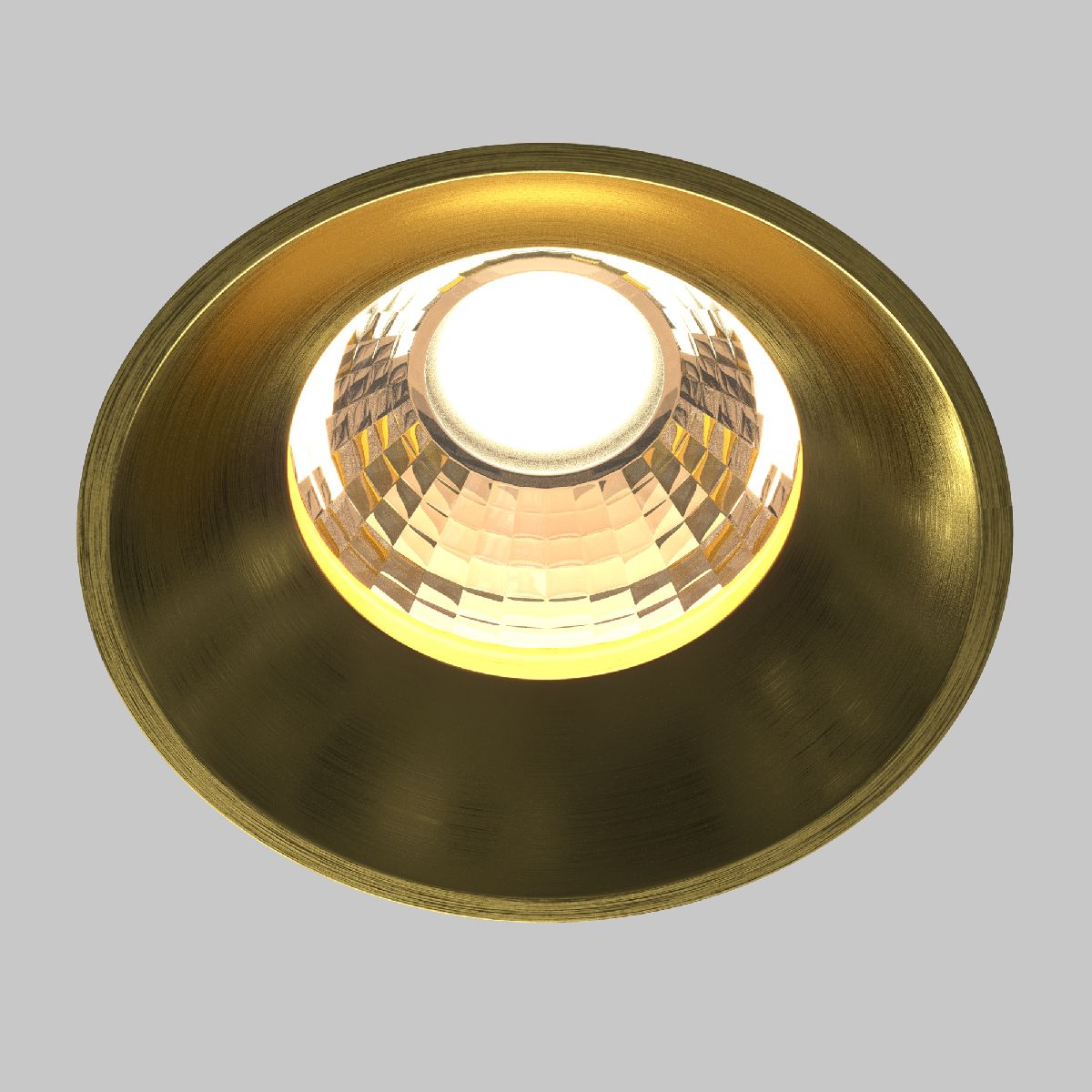 Встраиваемый светильник Maytoni Round DL058-12W3K-TRS-BS Встраиваемый светильник Maytoni Round DL058-12W3K-TRS-BS