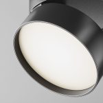 Трековый однофазный светильник Maytoni Onda TR007-1-18W4K-B-1