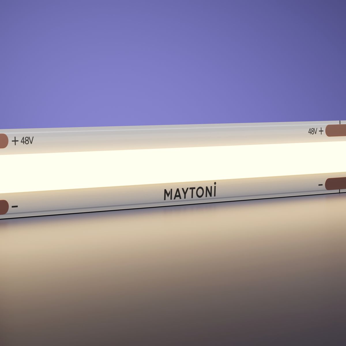 Светодиодная лента Maytoni Ultra 48В COB 8Вт/м 3000K 20м IP20 201219 Светодиодная лента Maytoni Ultra 48В COB 8Вт/м 3000K 20м IP20 201219