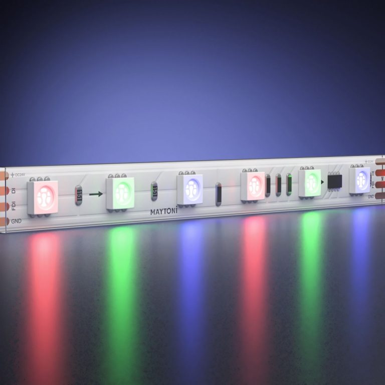 Светодиодная лента Maytoni Led Strip 24В 5050 14,4Вт/м RGB 5м IP68 201249