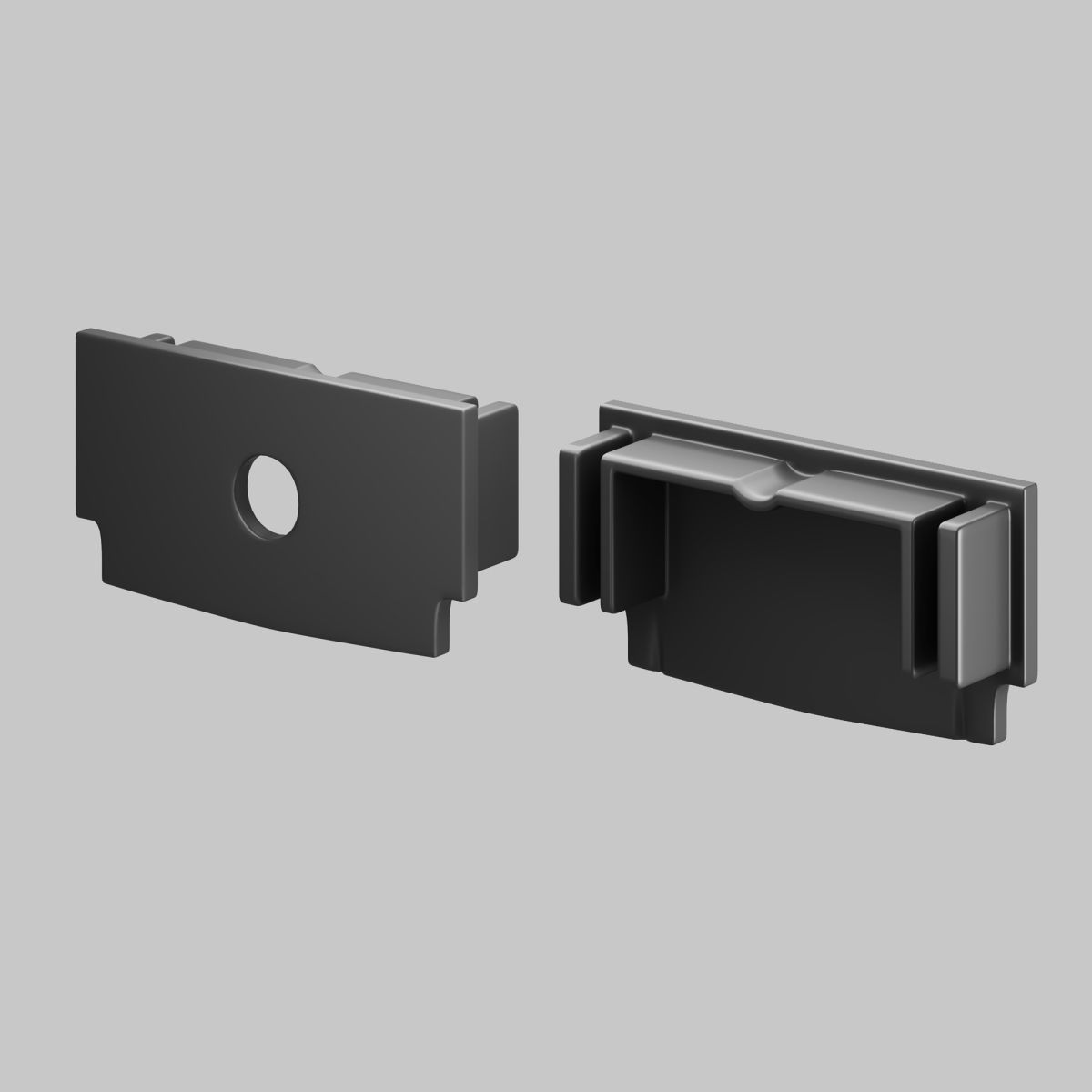 Комплект заглушек для профиля 61×14 2шт Maytoni Led Strip ALM-6114-B-EC 642013 Комплект заглушек для профиля 61×14 2шт Maytoni Led Strip ALM-6114-B-EC 642013
