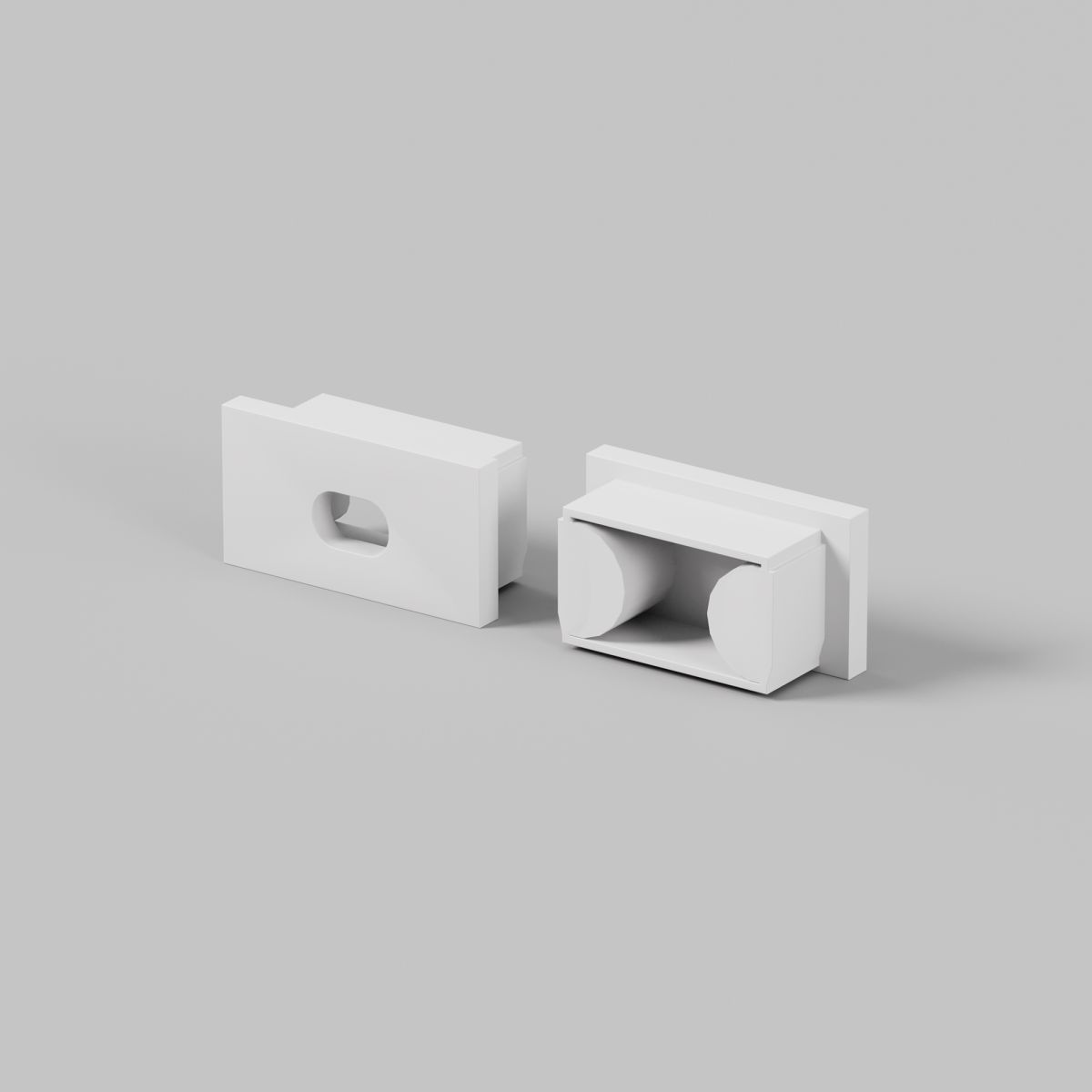 Комплект заглушек для профиля 15×06 10шт Maytoni Led Strip ALM-001-W-EC 642020 Комплект заглушек для профиля 15×06 10шт Maytoni Led Strip ALM-001-W-EC 642020