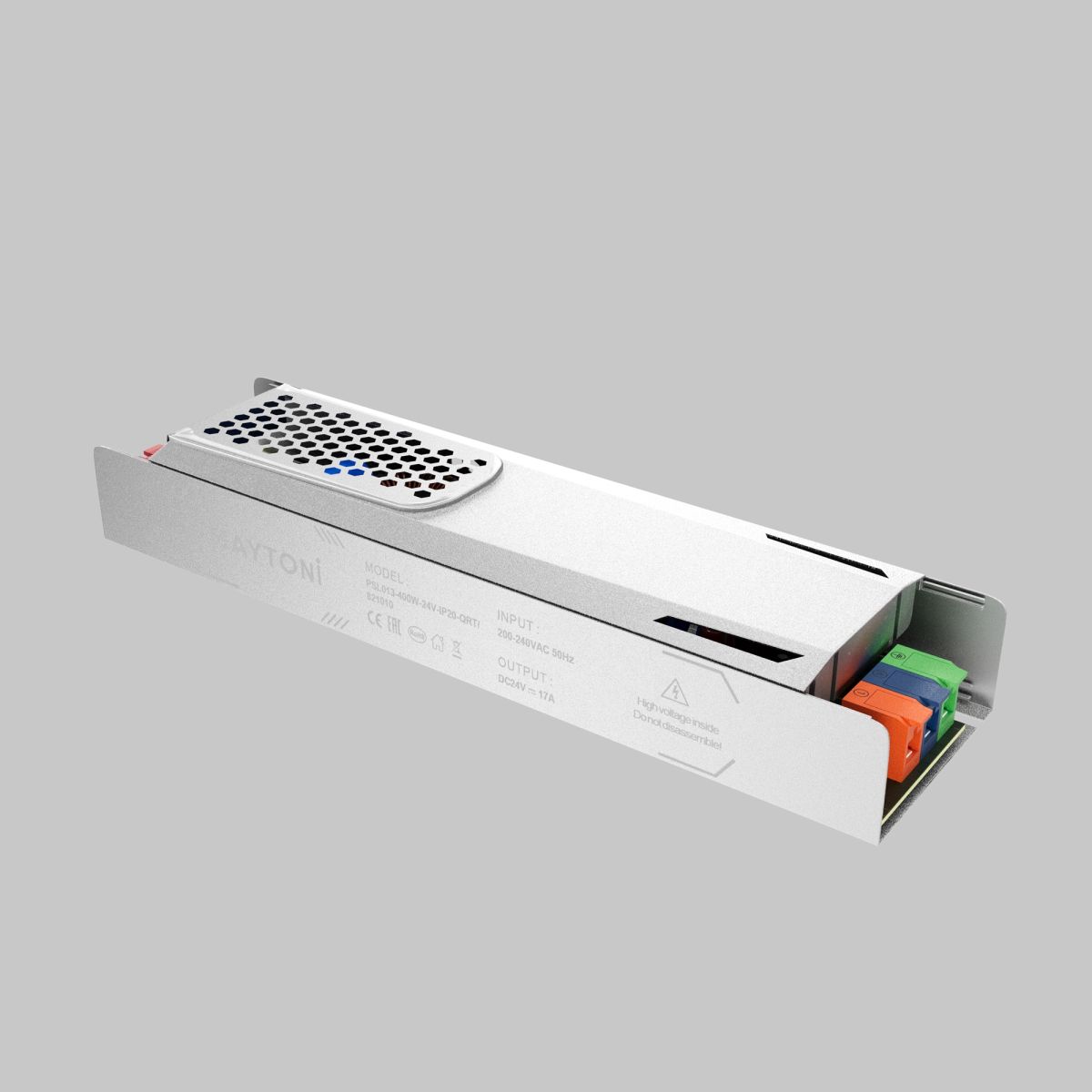 Блок питания Maytoni PSL013 400Вт DC24В IP20 821010 Блок питания Maytoni PSL013 400Вт DC24В IP20 821010