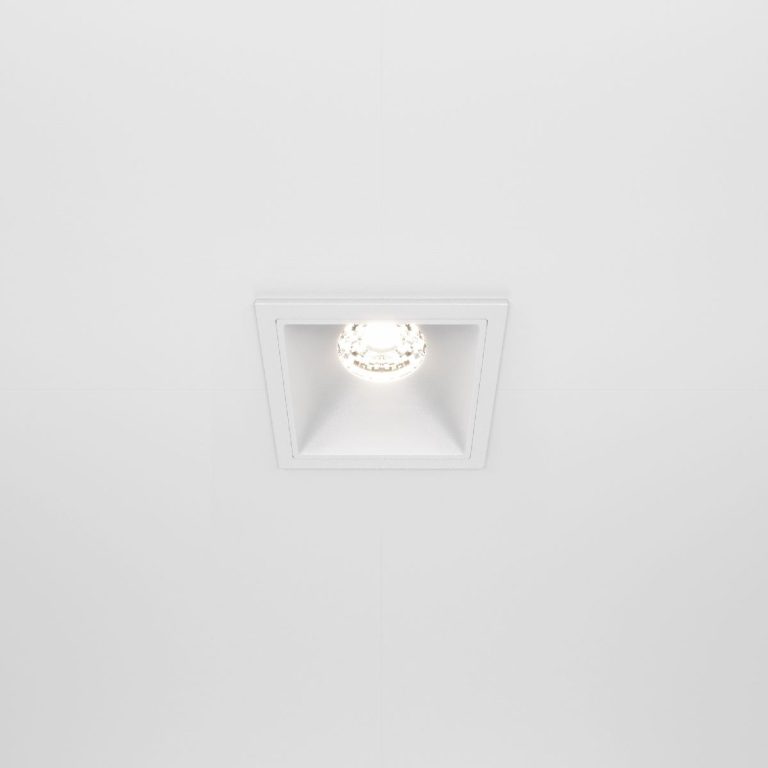 Встраиваемый светильник Maytoni Technical Alfa LED DL043-01-10W4K-SQ-W