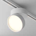 Трековый однофазный светильник Maytoni Onda TR007-1-18W3K-W-1
