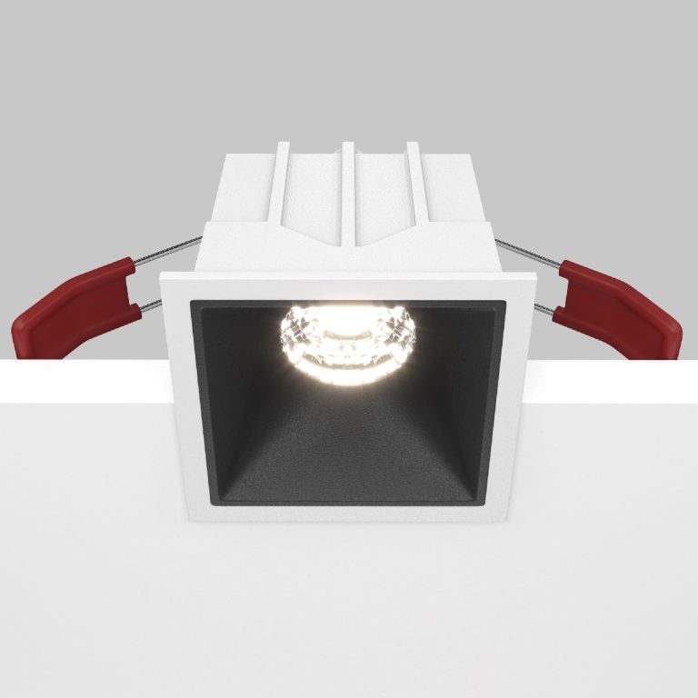 Встраиваемый светильник Maytoni Technical Alfa LED DL043-01-10W4K-SQ-WB