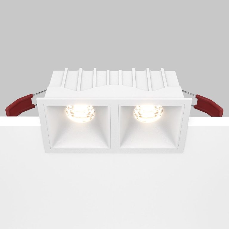 Встраиваемый светильник Maytoni Technical Alfa LED DL043-02-10W3K-SQ-W