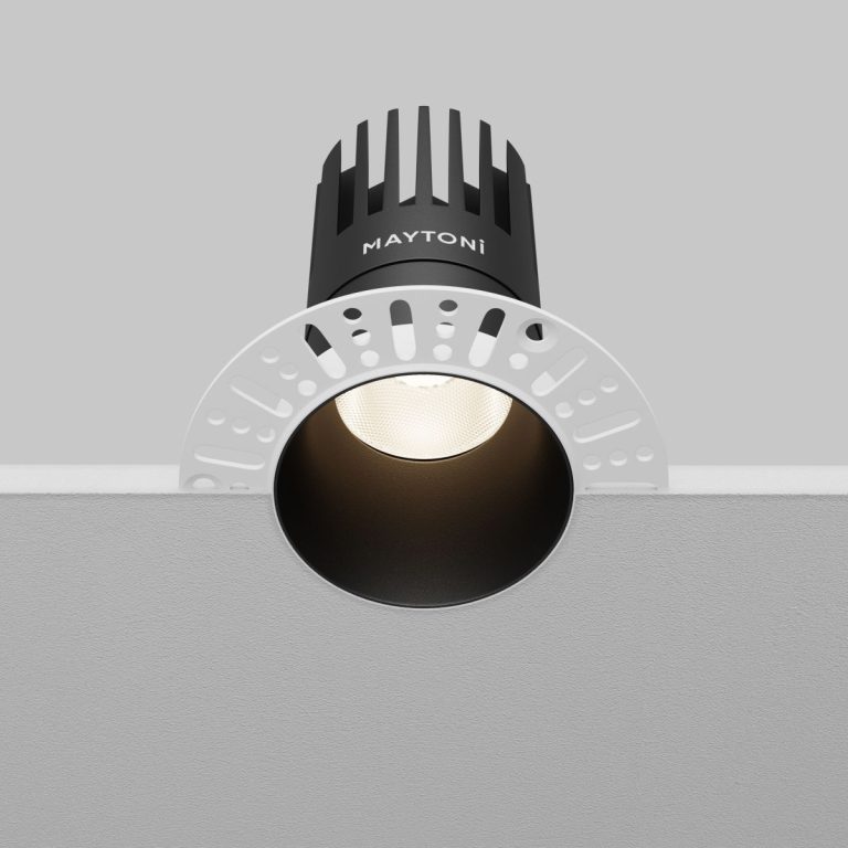 Встраиваемый светильник Maytoni Dip DL122-15W-4K-TRS-B