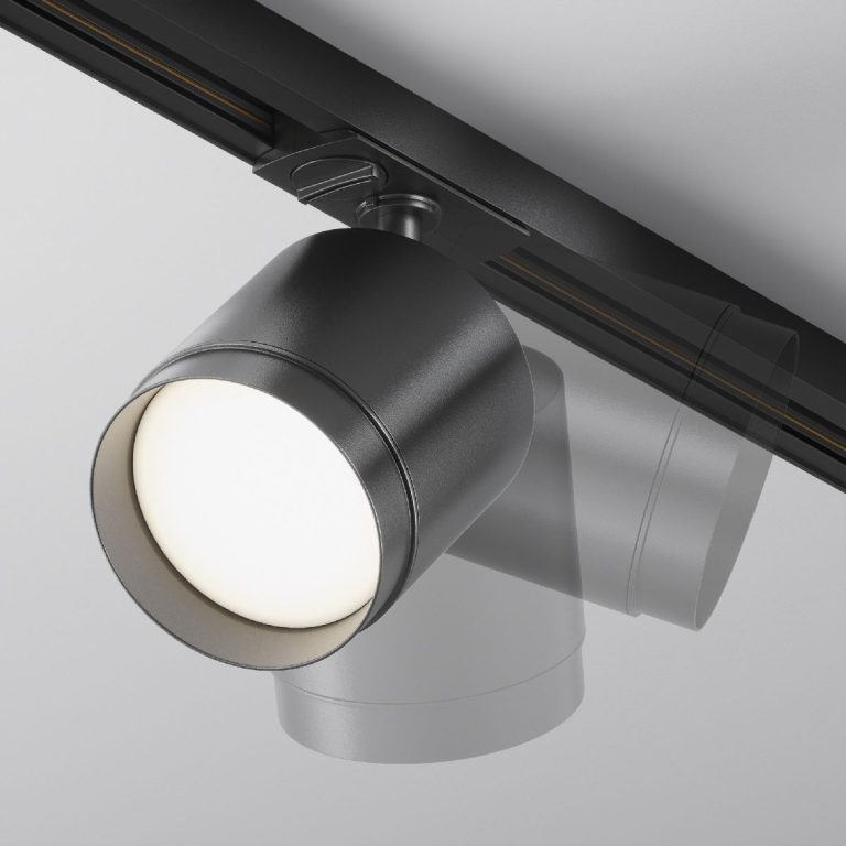 Трековый однофазный светильник Maytoni Polar TR088-1-GX53-B