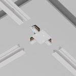 Коннектор T-образный Maytoni Accessories for tracks TRA002CT-11W