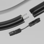 Коннектор для шинопровода Maytoni Magnetic track system Exility TRA034CS-B