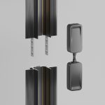 Коннектор прямой встраиваемый Maytoni Radity TRA084C-B-12