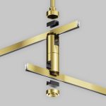 Крепление потолочное Short двойное Maytoni Flarity TRA156C-D1-BS