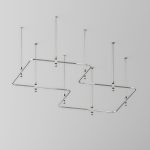 Радиусный коннектор Maytoni Flarity TRX154-RC80-PT