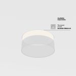 Накладной светильник Maytoni Zon C032CL-24W3K-RD-B