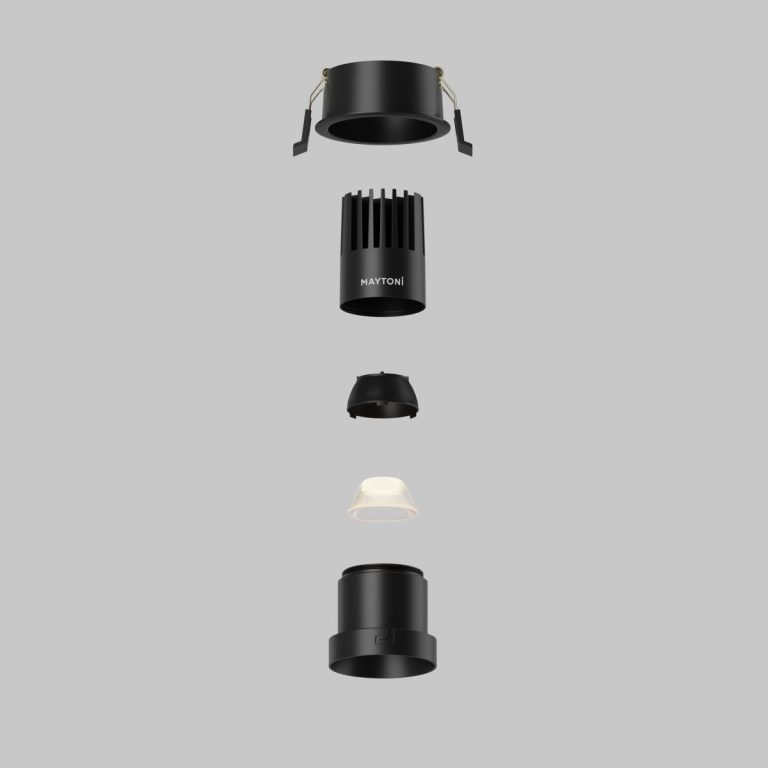 Встраиваемый светильник Maytoni Dip DL116-10W-2.7K-B