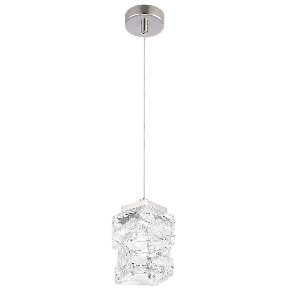 Подвесной светильник Crystal Lux ROLANDO SP1.1 CHRONE Подвесной светильник Crystal Lux ROLANDO SP1.1 CHRONE