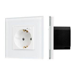 Розетка электрическая с Zigbee управлением Arlight SCT-OMALI-EUZB1-PL-WH (240V, 16A, Zigbee) 050215