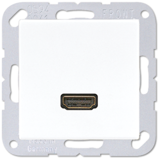 Розетка HDMI Jung MAA1112WW
