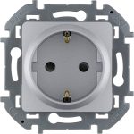 Розетка с/з со шторками Legrand Inspiria 673732