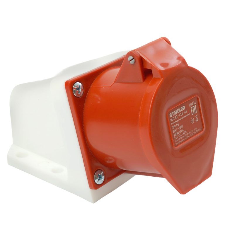 Розетка стационарная Stekker RST32-124-44 49436