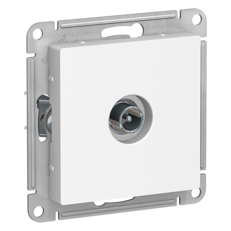 Розетка TV проходная 4DB Systeme Electric AtlasDesign Белый ATN000192