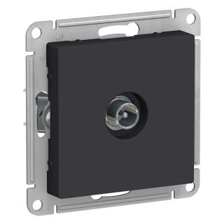 Розетка TV проходная 4DB Systeme Electric AtlasDesign Карбон ATN001092