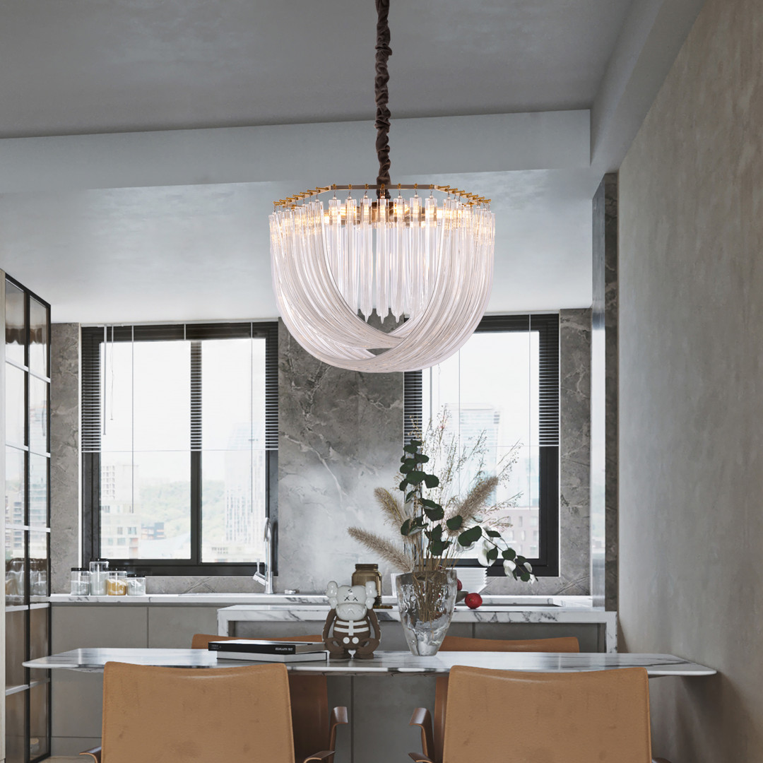 Подвесная люстра Arte Milano S.97378.D500.H380.E14.6 G Подвесная люстра Arte Milano S.97378.D500.H380.E14.6 G