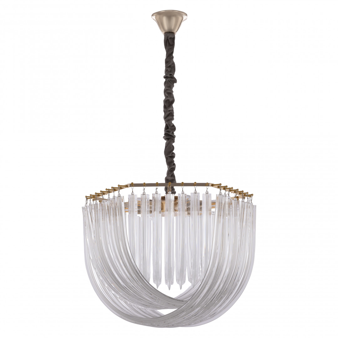 Подвесная люстра Arte Milano S.97378.D500.H380.E14.6 G Подвесная люстра Arte Milano S.97378.D500.H380.E14.6 G