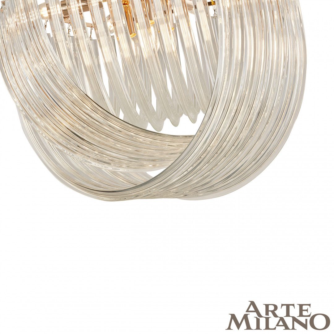 Подвесная люстра Arte Milano S.97378.D600.H430.E14.9 G Подвесная люстра Arte Milano S.97378.D600.H430.E14.9 G