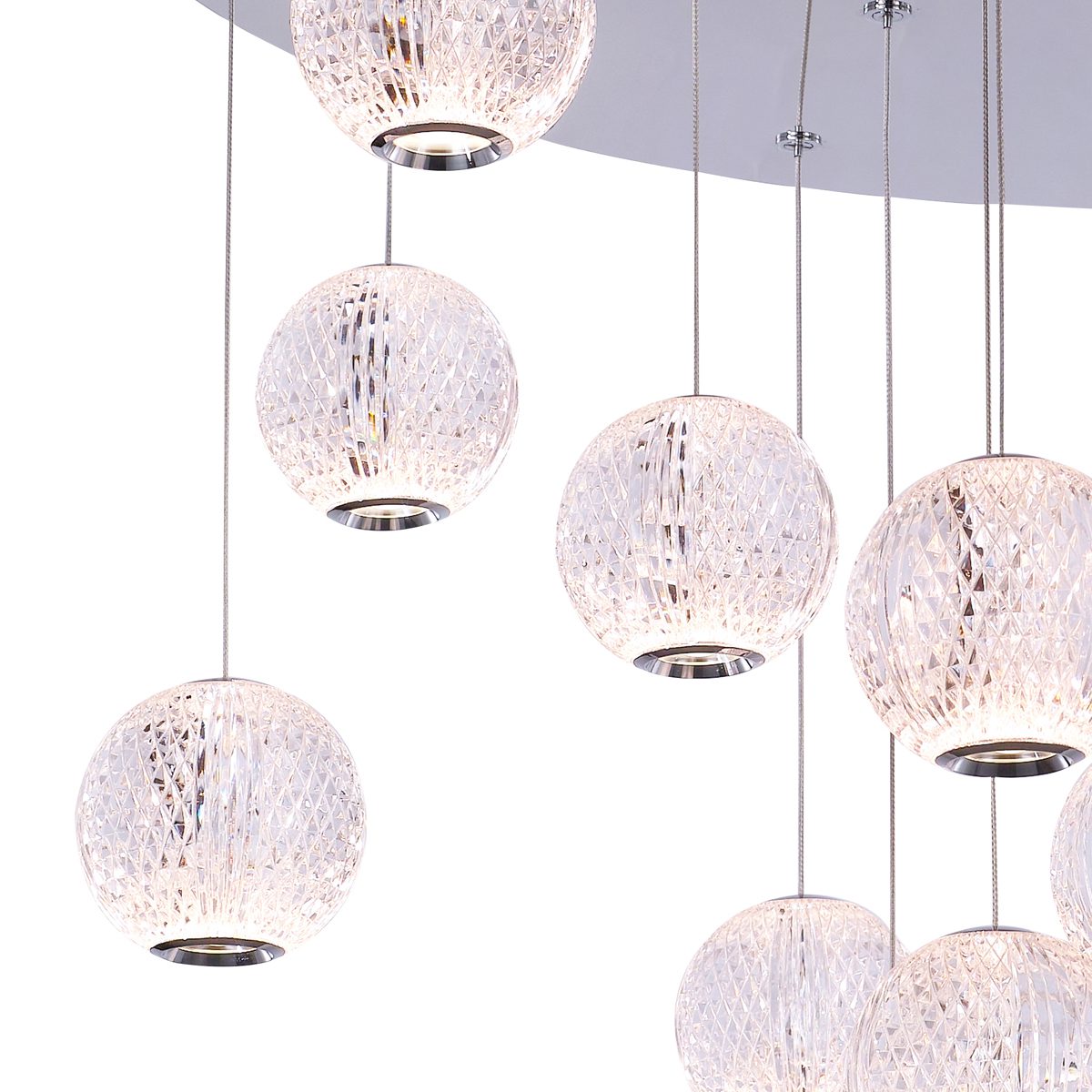 Подвесной светильник Delight Collection MD20001012 MD20001012-17A chrome Подвесной светильник Delight Collection MD20001012 MD20001012-17A chrome