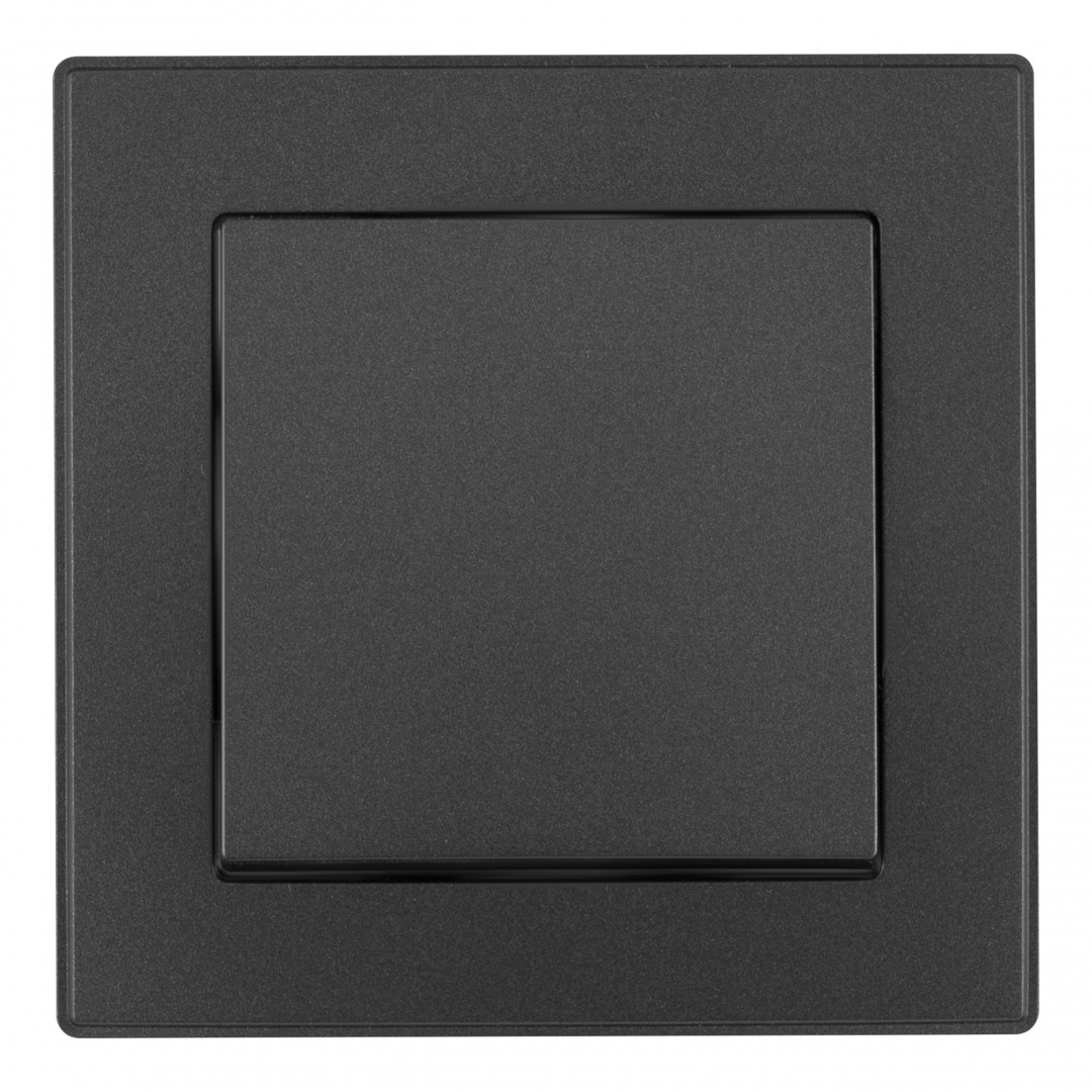 Выключатель одноклавишный Arte Milano SET06-1-30-1 black Выключатель одноклавишный Arte Milano SET06-1-30-1 black