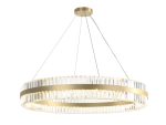 Подвесная люстра Newport Kelly 10241/80 brass М0067228