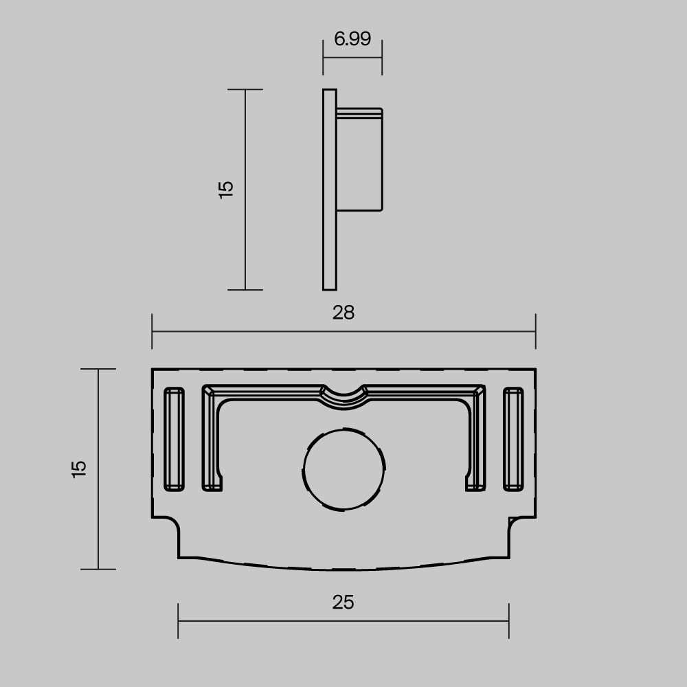 Комплект заглушек для профиля 61×14 2шт Maytoni Led Strip ALM-6114-B-EC 642013 Комплект заглушек для профиля 61×14 2шт Maytoni Led Strip ALM-6114-B-EC 642013