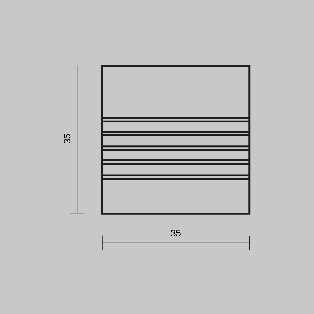 Комплект заглушек для профиля 35×35 2шт Maytoni Led Strip ALM-3535A-S-EC 642033 Комплект заглушек для профиля 35×35 2шт Maytoni Led Strip ALM-3535A-S-EC 642033